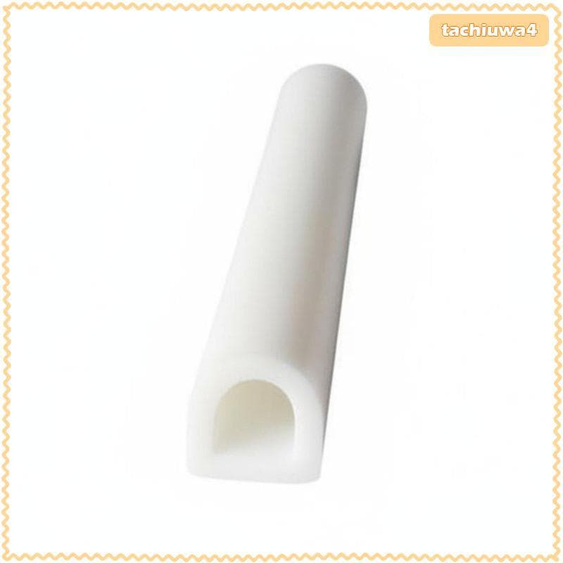 [Tachiuwa3] Tira De Silicone Em Forma De D , Vedação Oca Anticolisão , Resistente Ao Calor Espuma Meio Redonda Para Indu