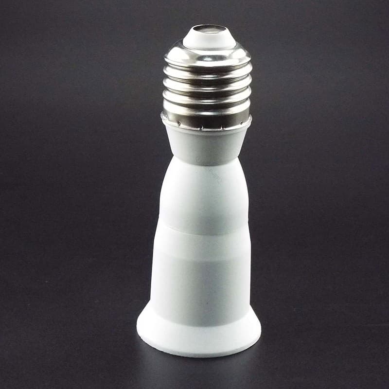 E27 A E27 LED Lâmpada 95mm Base De Plug Adaptador De Extensão Conversor Suporte BR15B2
