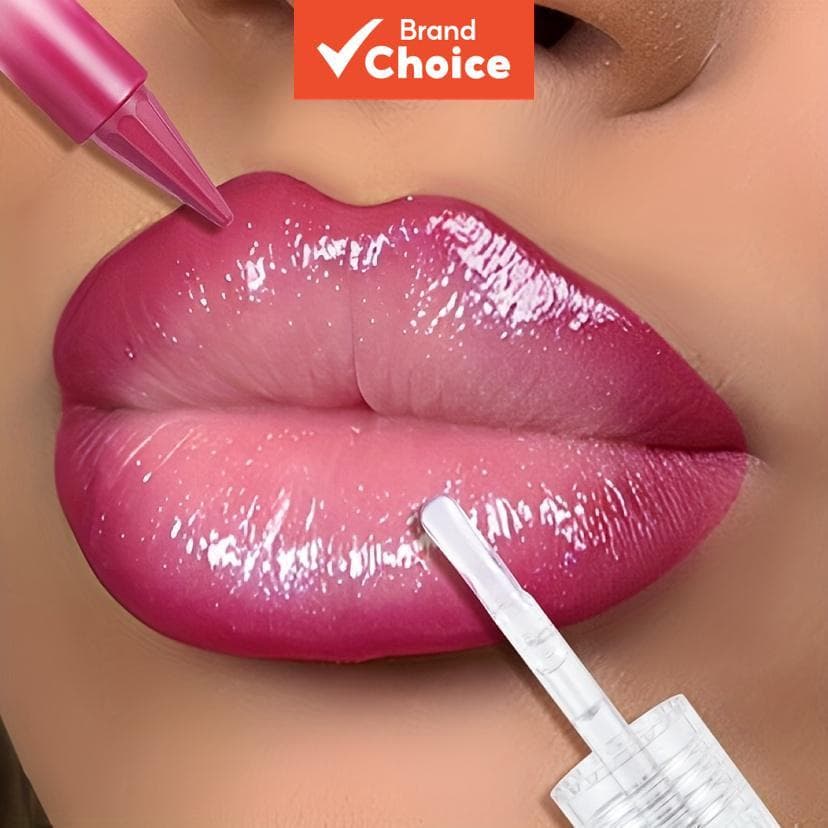 Conjunto De Brilho Labial E Delineador Pudaier : Hidratante , De Longa Duração Brilhante Para Todas As Peles