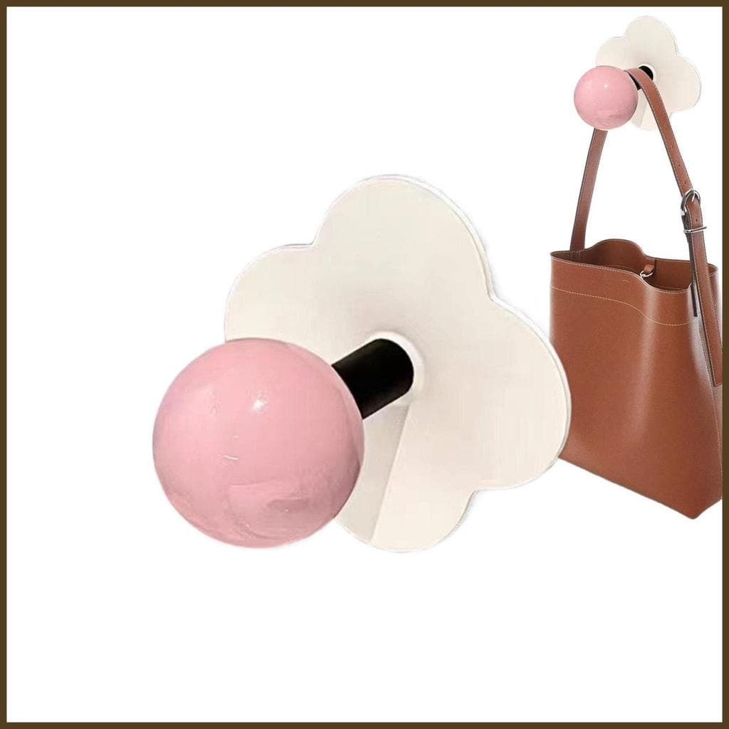 Ganchos Adesivos Em Forma De Flor Resistentes Suporte Colorido Para Toalhas Chapéus Chuveiro Cozinha Sala Estar sentaneb