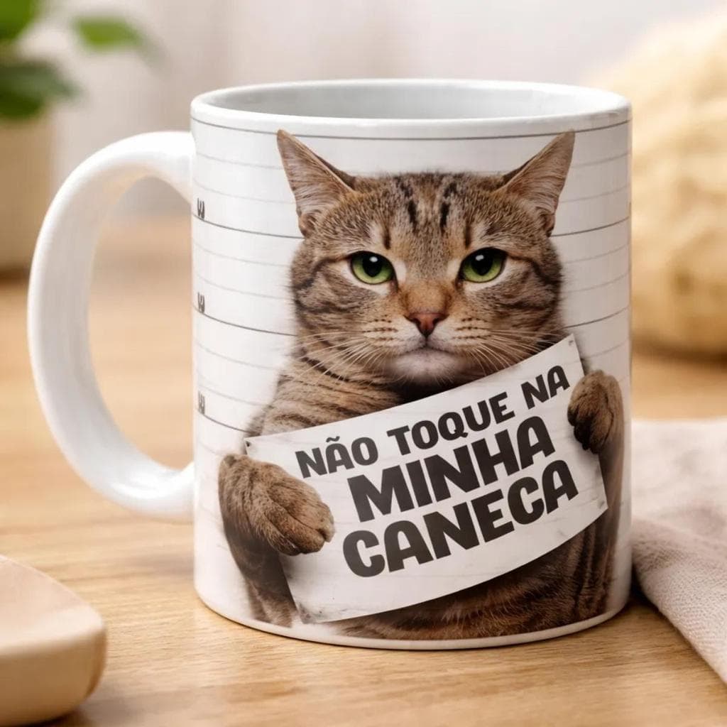 Caneca de Café Porcelana Branca 325ml Ideal para Café Chá Chocolate Quente