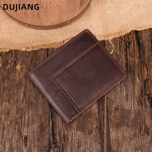 | 【carteira masculina couro】 | carteira masculina grande carteira masculina pequena ❃High-End carteira de couro genuíno