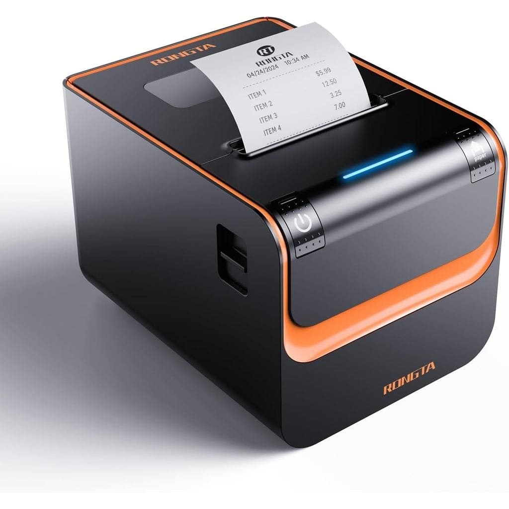 Compatível com impressora térmica POS Ethernet Rongta, impressora direta RP332, interface de caixa serial com gaveta de