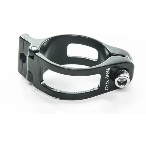 Abraçadeira Cambio Dianteiro Absolute Braze On 34.9mm Alumínio Preta Bicicleta