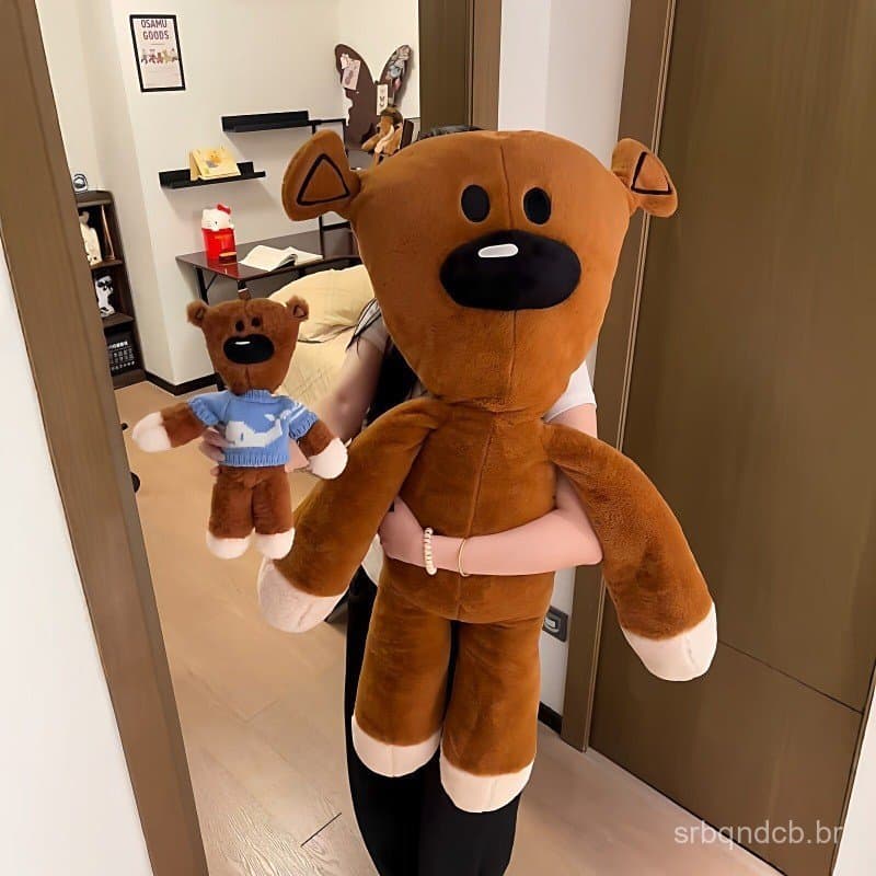 Diversão Mr Feijão Urso De Pelúcia Brinquedo Animais Bonito Marrom Bebê Boneca Mini Travesseiro Decoração Para Casa Maci