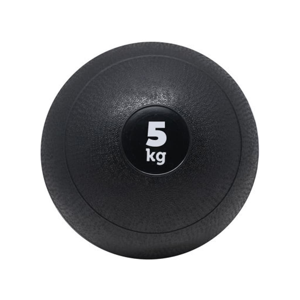 Slam Ball Peso 5kg Crossfit Funcional Ball Preta Borracha Antiderrapante SS Esportes