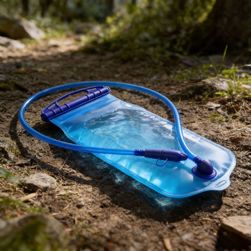 Bolsa de água dobrável portátil para atividades ao ar livre, como caminhadas, ciclismo, corrida, fitness, camping e para