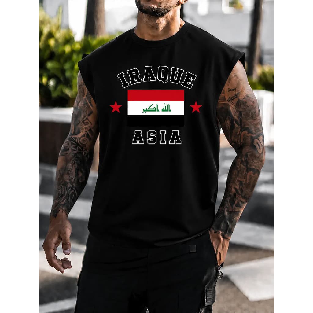 Cavada Regata Camisa Continentes Iraque Asia