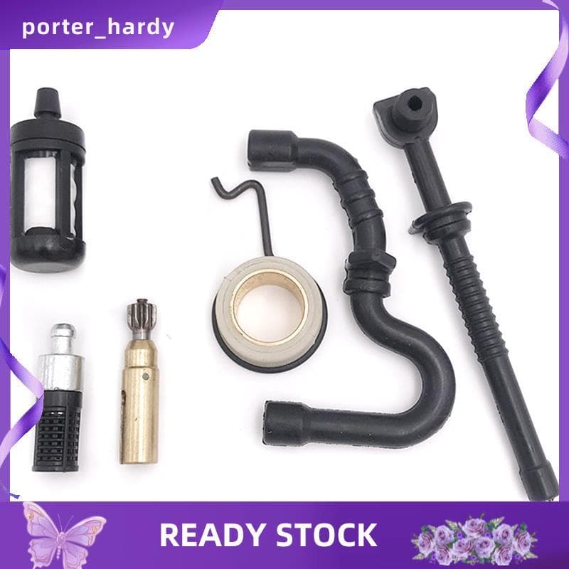 Kit De Mangueira De Linha De Filtro De Óleo De Engrenagem Sem-Fim Da Bomba Para Peças De Motosserra MS 180 170 MS180 MS1