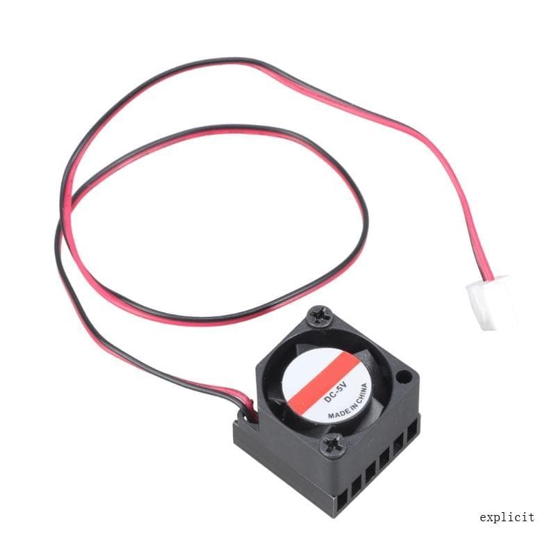 Ventilador Dissipação Calor Alumínio Exp 5V 13000 RPM Para Impressora 3D Placa-Mãe GPU CPU Resfriamento Baixo R