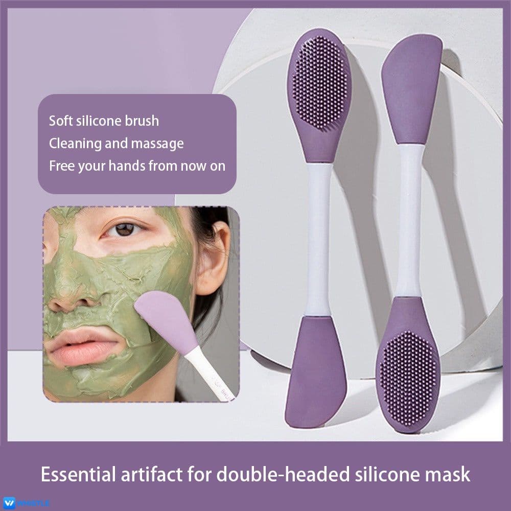 Escova de Massagem e Limpeza Adequada para Máscaras Faciais, Escova de Massagem Facial, Ferramentas de Cuidados