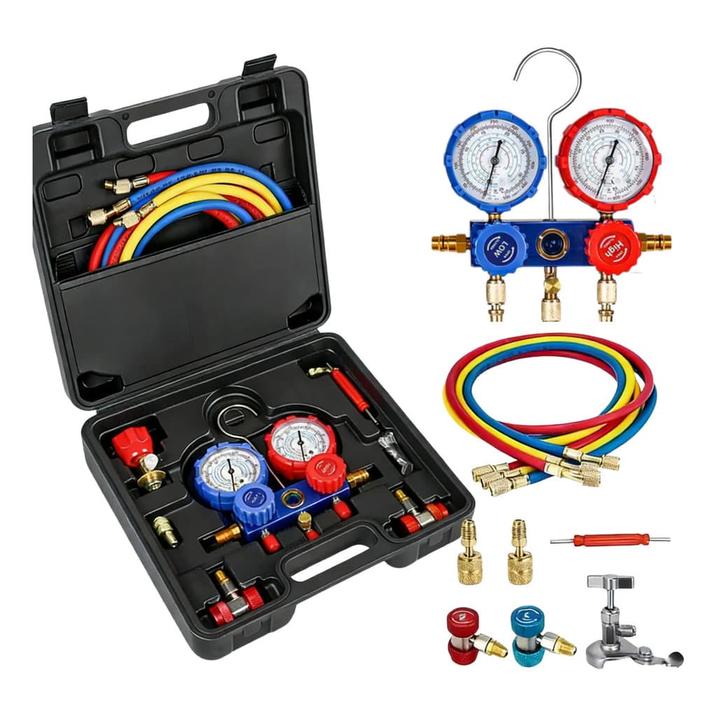 Manifold R32 R134 R22 R410 Refrigeração E Automotivo