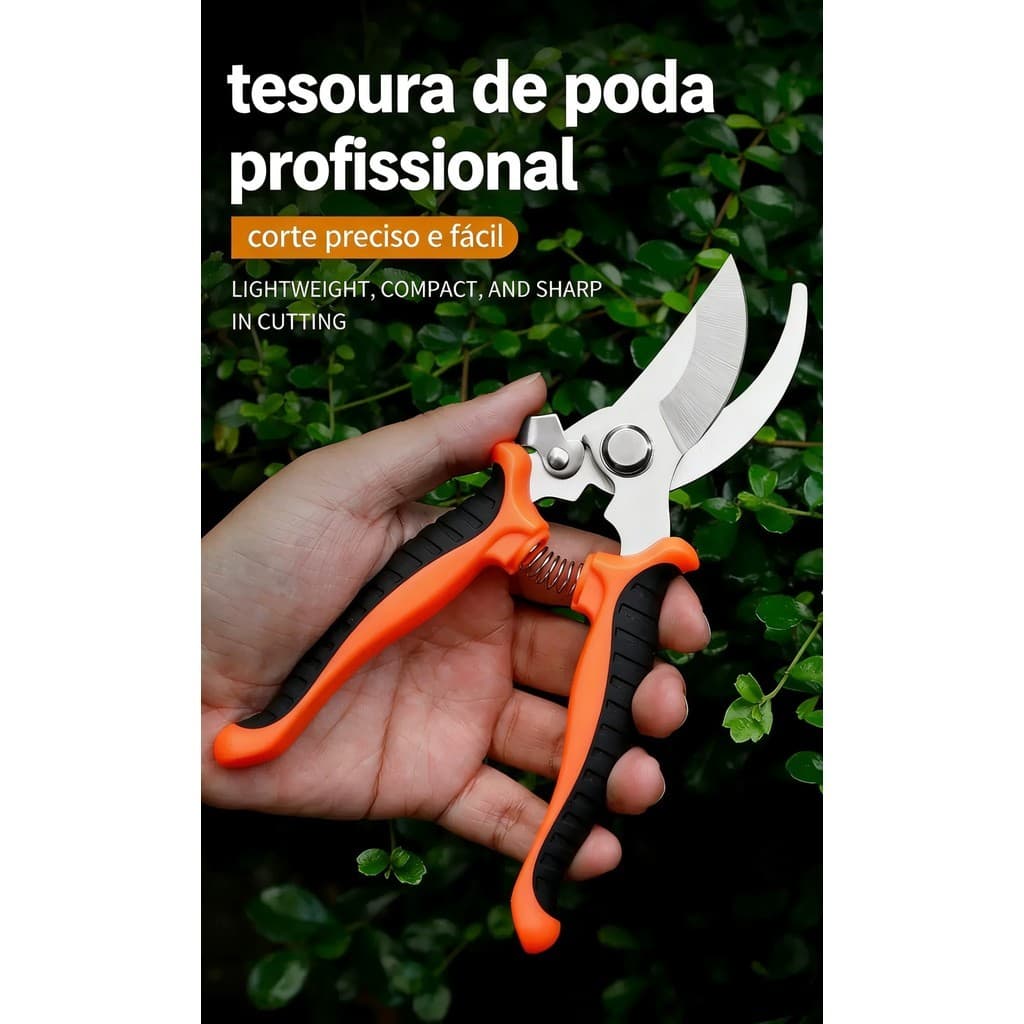Tesoura de Poda Tesoura Super Afiada para Jardinagem