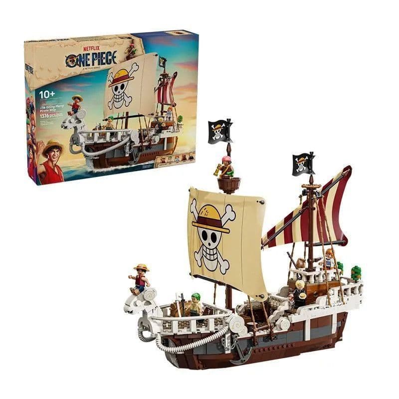 Compatível uma peça avançada feliz ladrão navio 75639 menino montado blocos de construção ornamentos brinquedos presente
