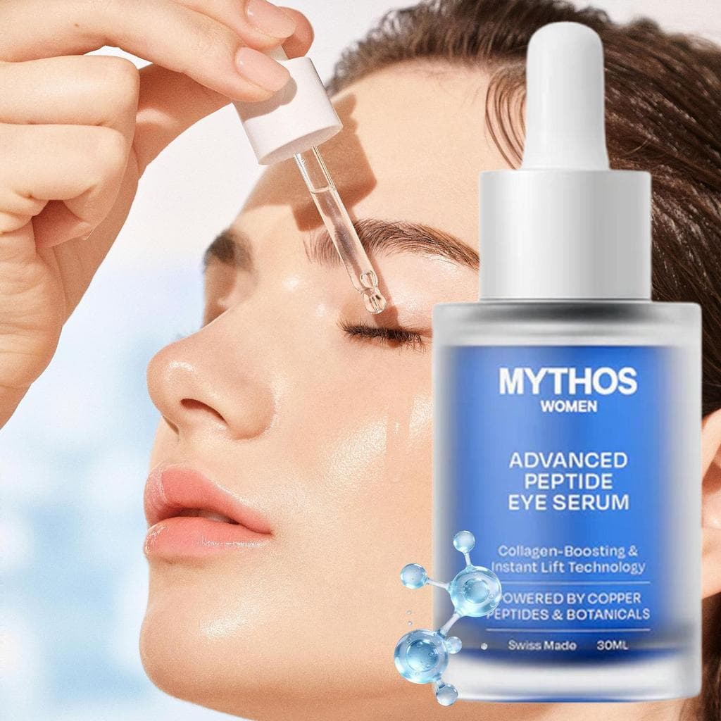 MYTHOS Peptide Eye Oil Drops 30ml Hidratante Não Oleoso Diário Levantamento Instantâneo haruamy