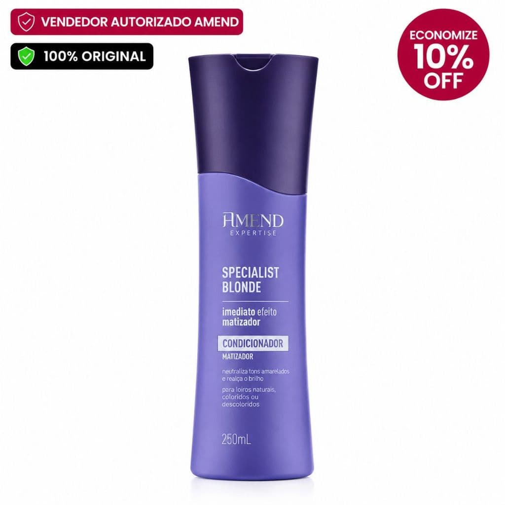 Condicionador Matizador  Amend Expertise Specialist Blonde 250ml