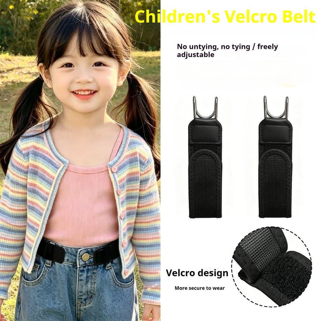 Cinto mágico infantil modelo 2026, cinto ajustável para jeans de bebê.