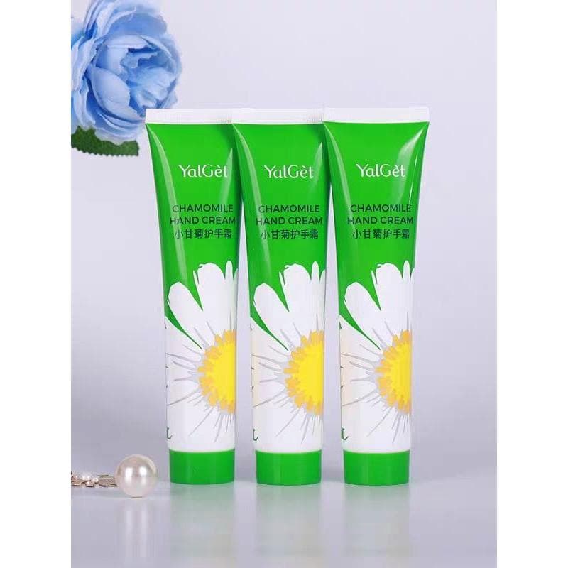 Ya Yalijie Camomila Hidratante Hidratante Creme para as Mãos Quatro Estações Reparação Anti-secagem Clássico Camomila Os