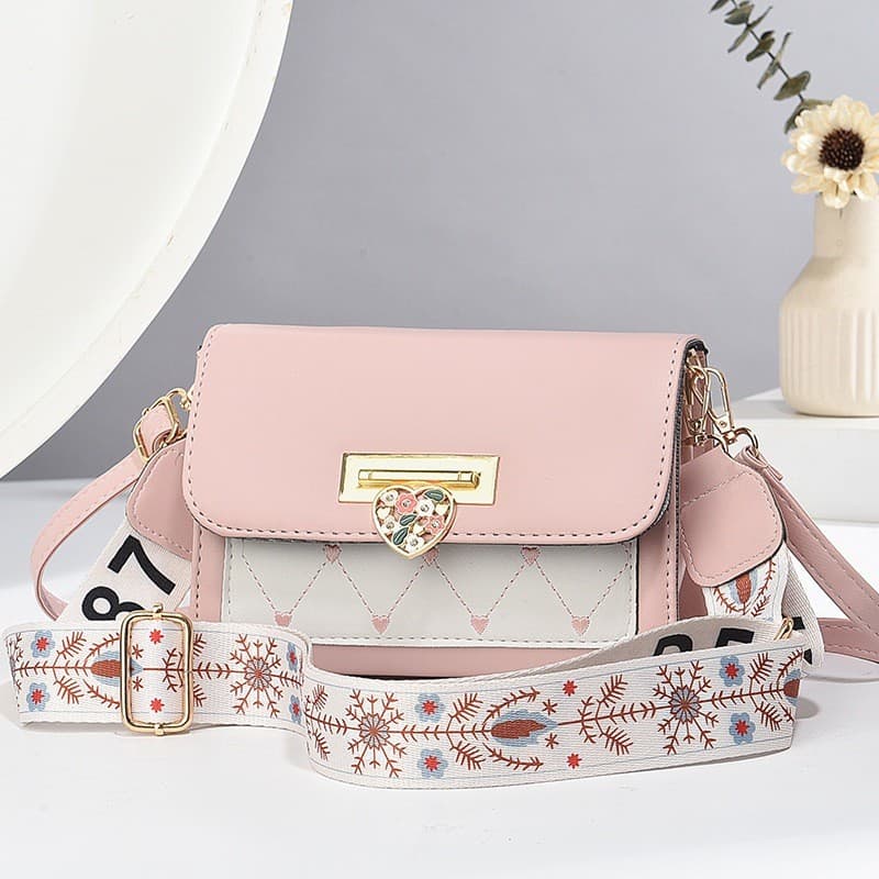 Bolsa tiracolo fofa bolsa de ombro corrente rede celebridade bolsa feminina