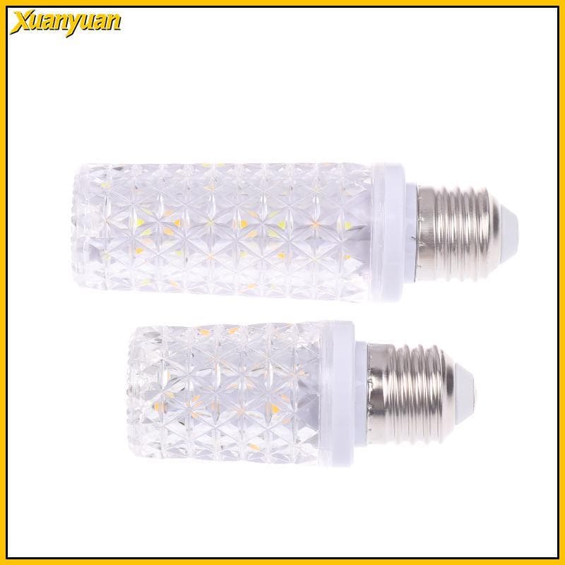 XYuan Lâmpada LED De Milho E14 E27 14W 18 24 50 Contas SMD De Alto Lúmen Para Lustres De Quarto Área De Estar BR