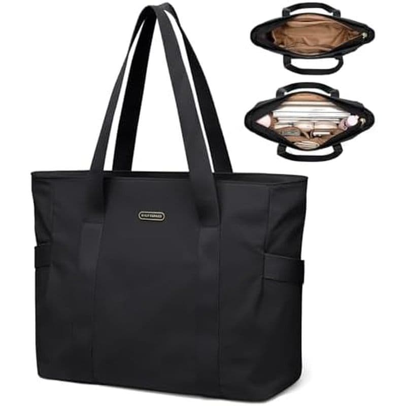 GOLF SUPAGS Sacola Para Mulheres Com Zíper Bolsa De Ombro Grande Alça Superior Trabalho Em Viagens