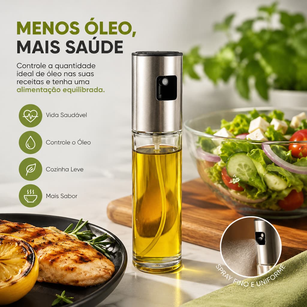 7 Unidades Spray Pulverizador Vidro Borrifador Azeite Vinagreessenciais De Cozinha