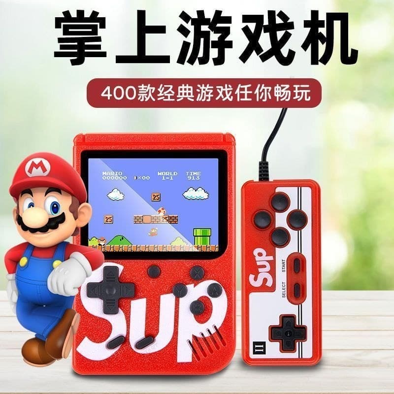 Console de jogos portátil jogo portátil duplo clássico nostálgico carregamento de TV SUP8090