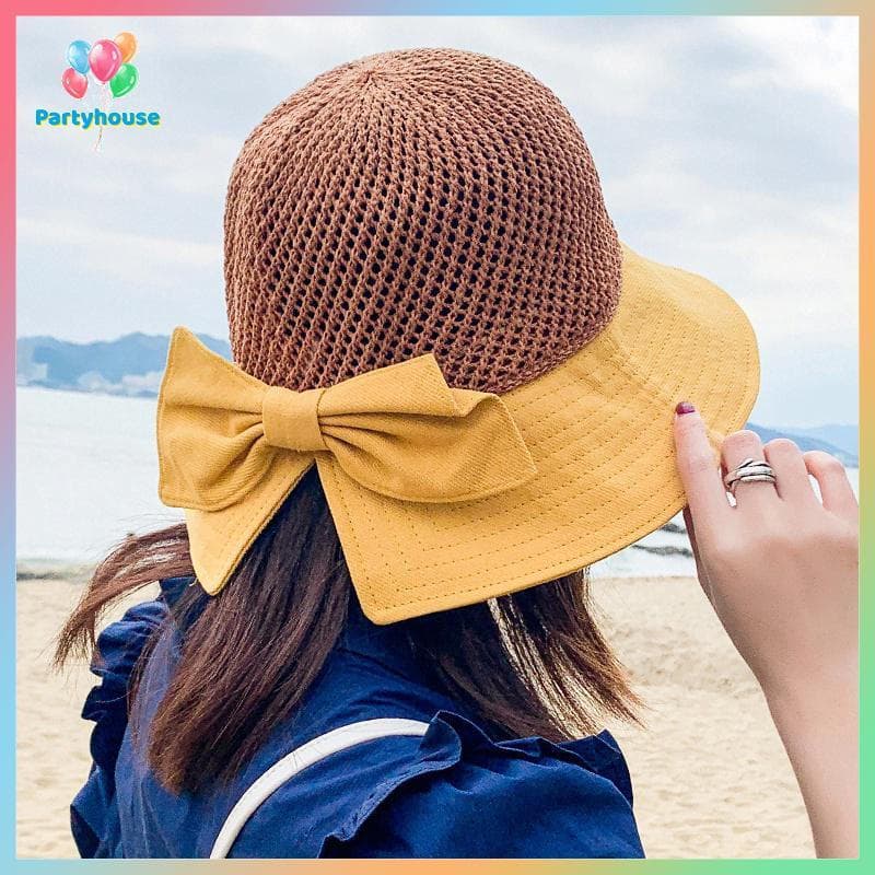 UTZN > Chapéu De Sol Praia Feminino Sombreamento Tendência Elegante Pescador Fino Novo
