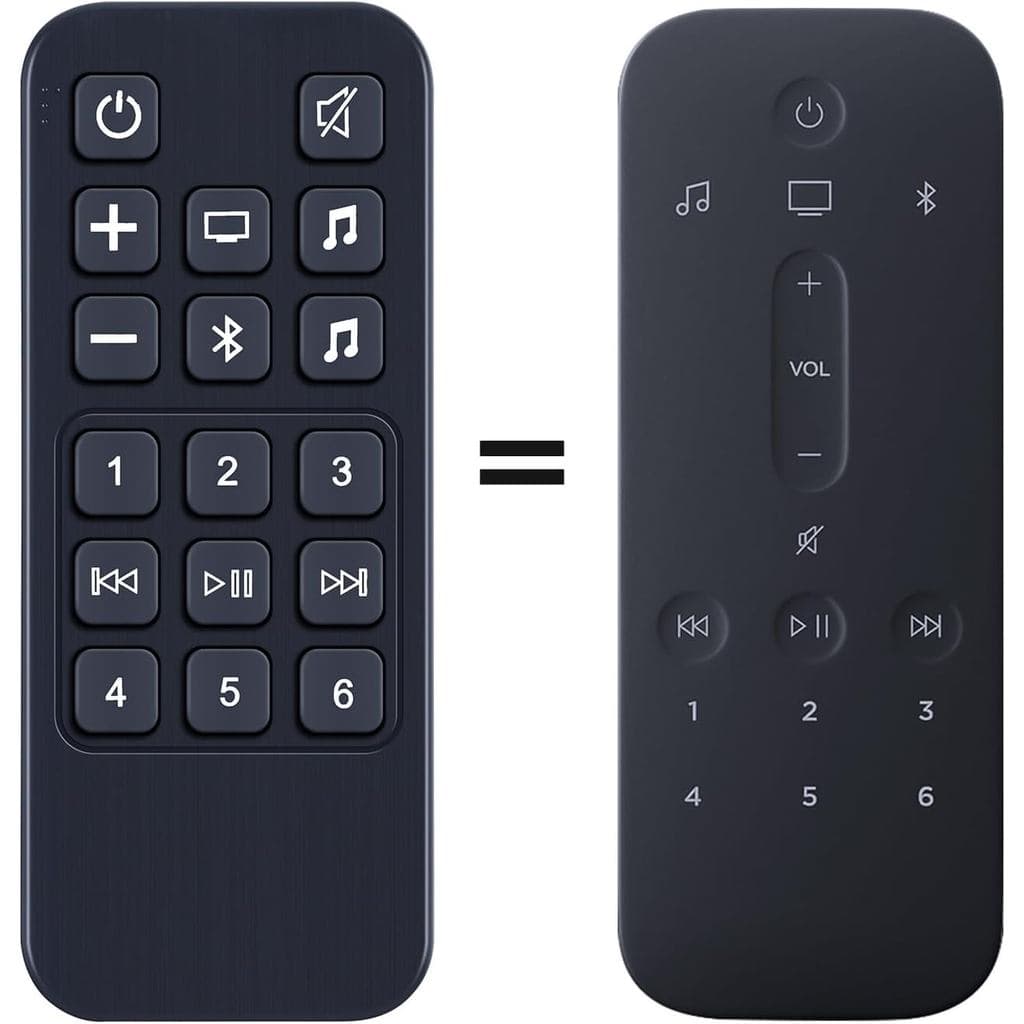 Nova Substituição De Controle Remoto Soundbar Compatível Com Bose Smart Sound Bar 900 500 Sistema De Alto-Falante