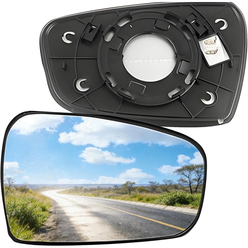 Vidro de Substituição do Espelho Lateral do Lado do Motorista para Kia Forte / Forte5 2014-2018, Vidro do Espelho Retrov