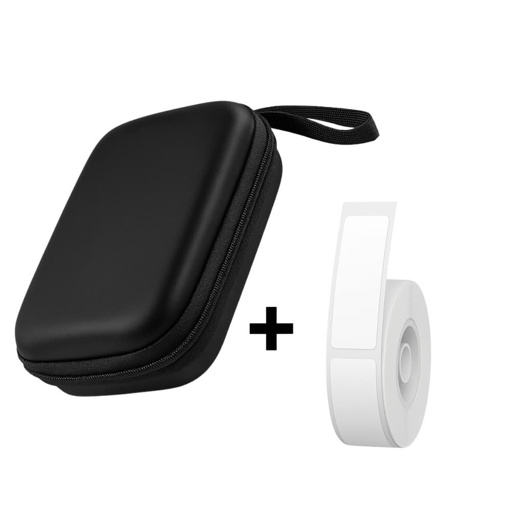Case Capa Protetora Para Impressora + 1 rolo 12x40