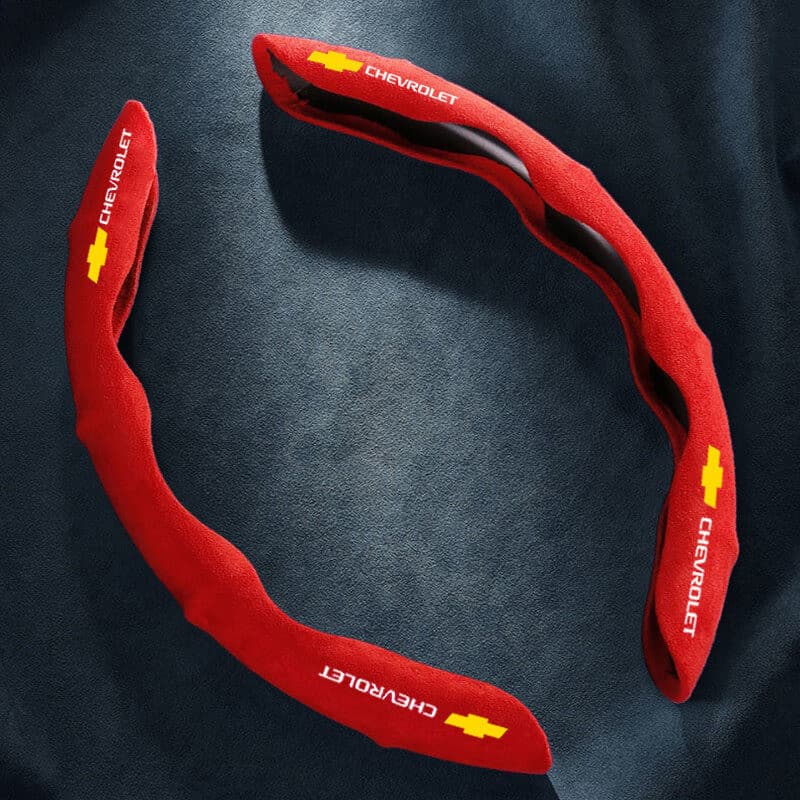 Capa para volante de carro de 38cm, de encaixe, adequada para Chevrolet Captiva, Cruze, Spin, Optra, Trailblazer, Orland