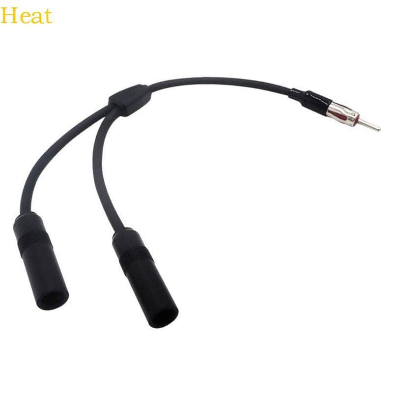 Calor 50cm Extensão Antena Carro Automático Fêmea AM FM Adaptador