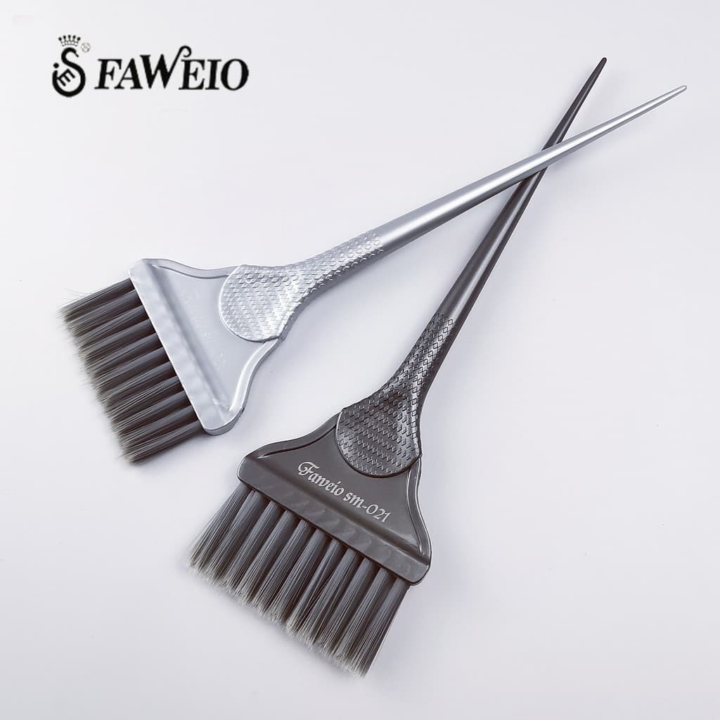 Taiwan Fawei ganso SM-021 escova de tingimento de cabelo de face única cabeleireiro cuidados com óleo cozido escova de f