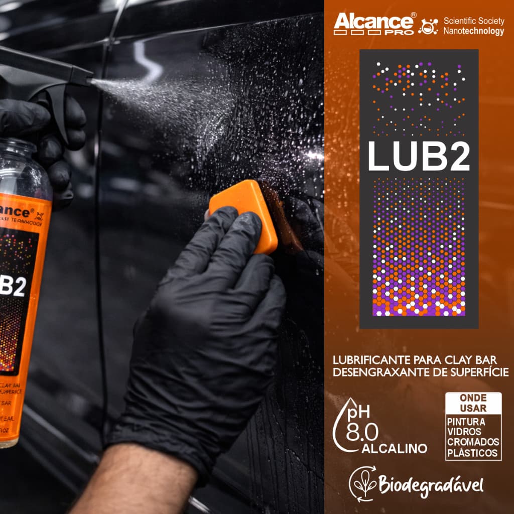 Desengraxante Lubrificante Alcance Profissional Spray 500ml Claybar