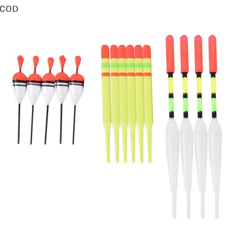 [YSB] Lote/15pcs Isca De Pesca Flutua Bobber Deslizamento Tubo Indicador Acessórios Esporte BR