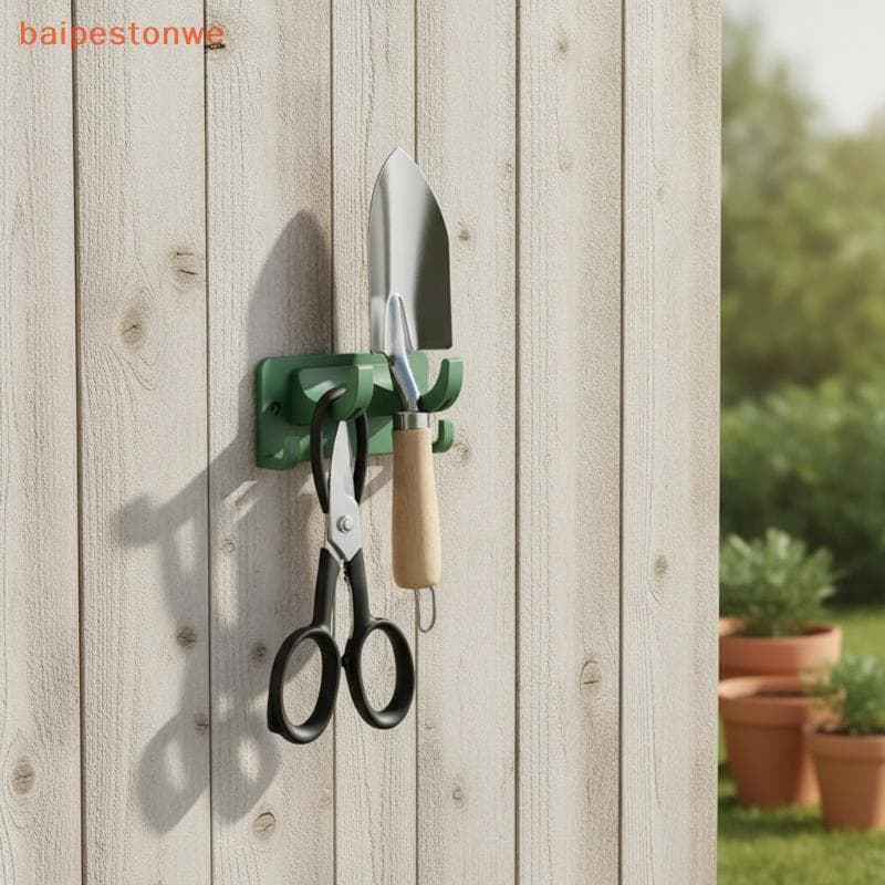 Cabide Para Ferramentas De Jardim Com Parafusos , Contém Pás , Ancinhos , Espátulas-Gancho De Parede