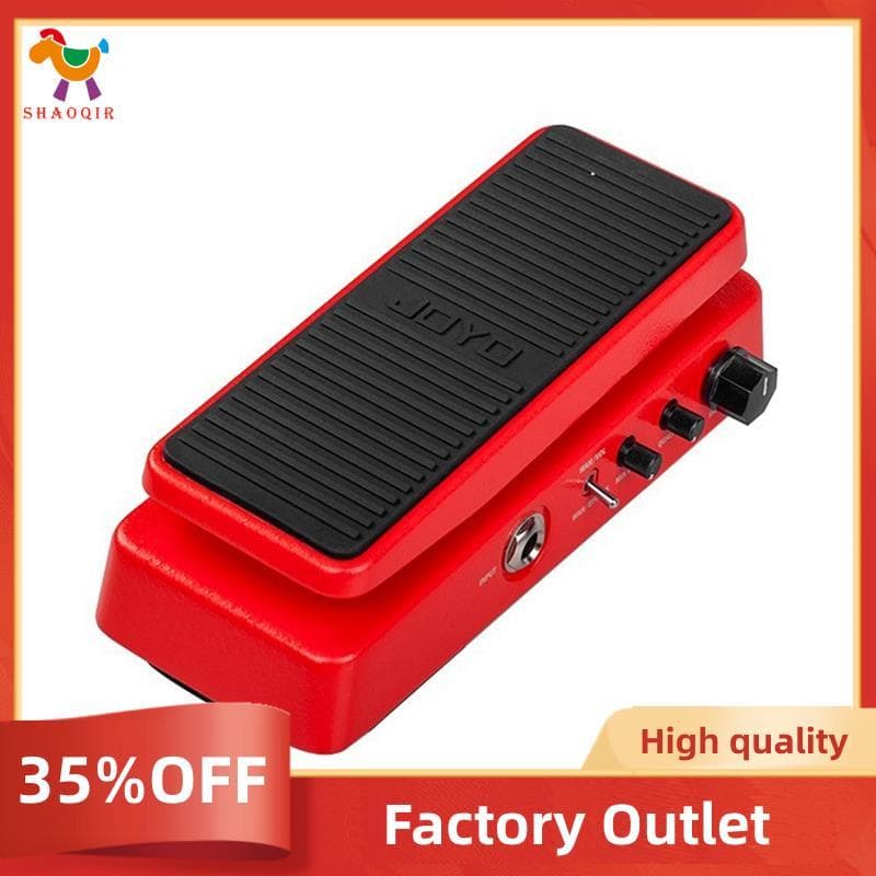Pedal De Efeito Wah-II Com Controle De Volume Ativo Funções Multifuncional Para Guitarra Elétrica
