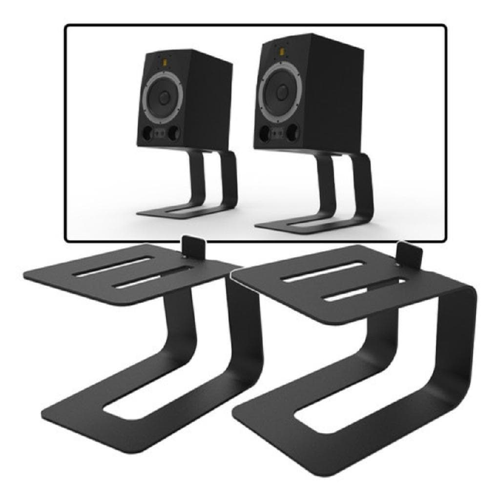 Kit Par Suporte Para Monitor De Audio Caixa De Som De Referência De Mesa