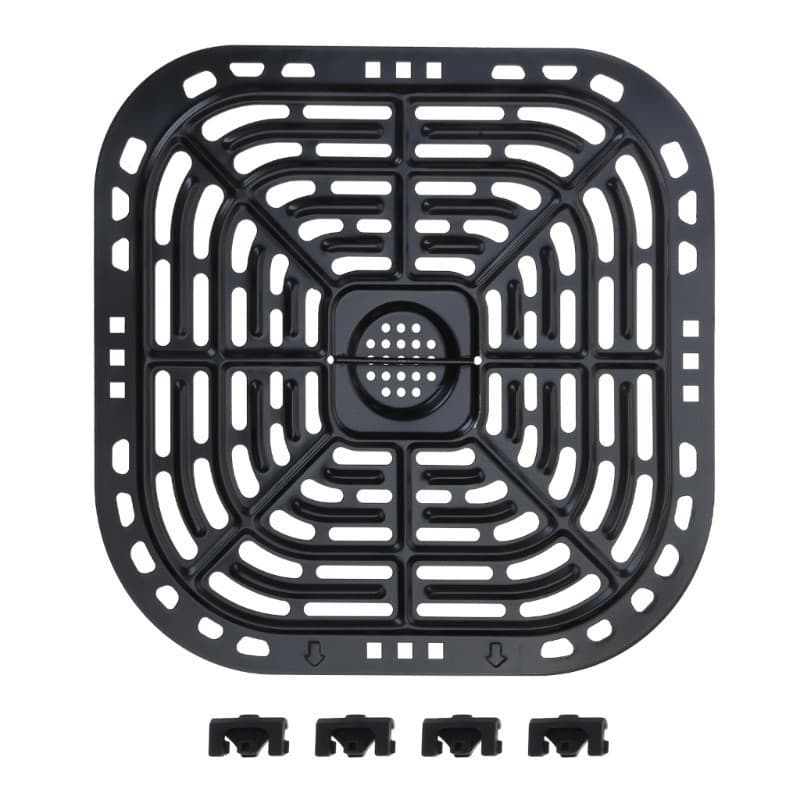 STE 6 Quart Air Forno Panelas Nítidas Acessórios Placa Grelha Aço Inoxidável Tóxica Para Vários