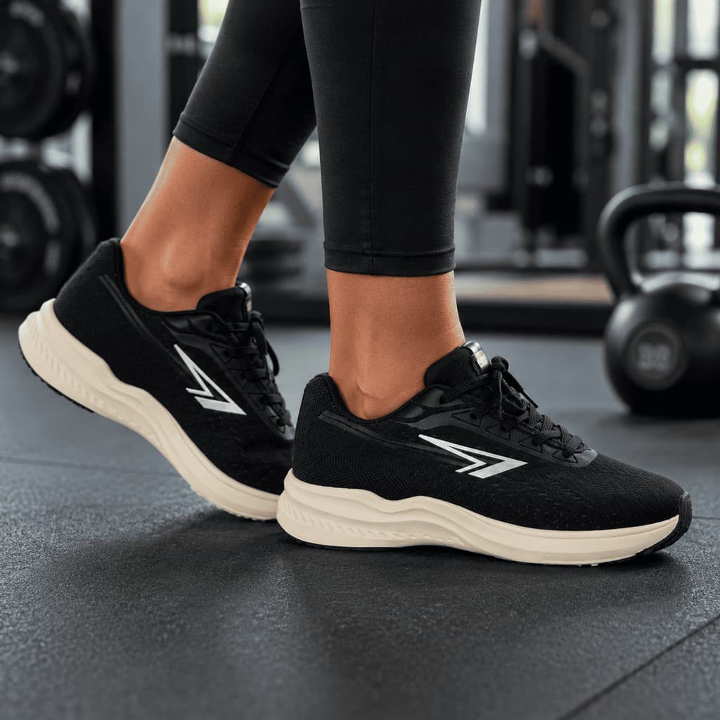 Tênis Esportivo Confortável Feminino Masculino Corrida Academia Treino