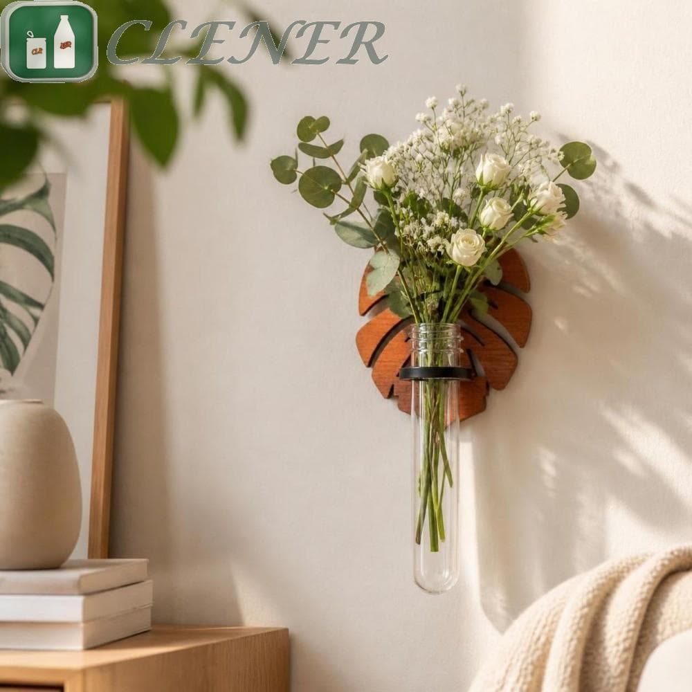 Prateleira De Plantador Hidropônico Mais Limpa , Montado Na Parede De Ornamentos Para Casa , Decoração De Vaso Retrô De
