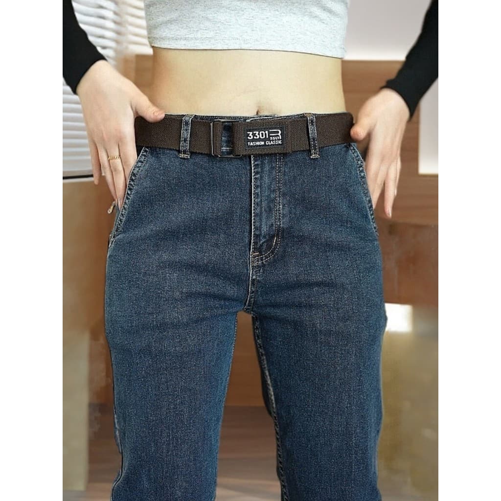 LAIYUEHUI/LAIYUEHUI High-End Clássico Jeans Masculino Primavera Stretch Calças Retas Calças Masculinas de Qualidade