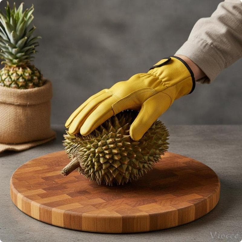 [Viocee] Luvas Antifuros De Trabalho De Proteção Pesada Jardinagem Antiderrapantes Resistentes A Espinhos Para Cuidados