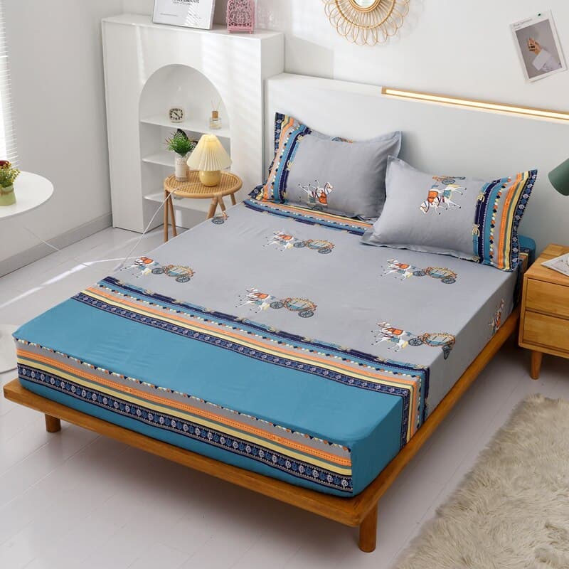 Lençol de cama de peça única capa de cama inverno Simmons colchão proteção Anti-poeira lençol de cama com tudo incluído