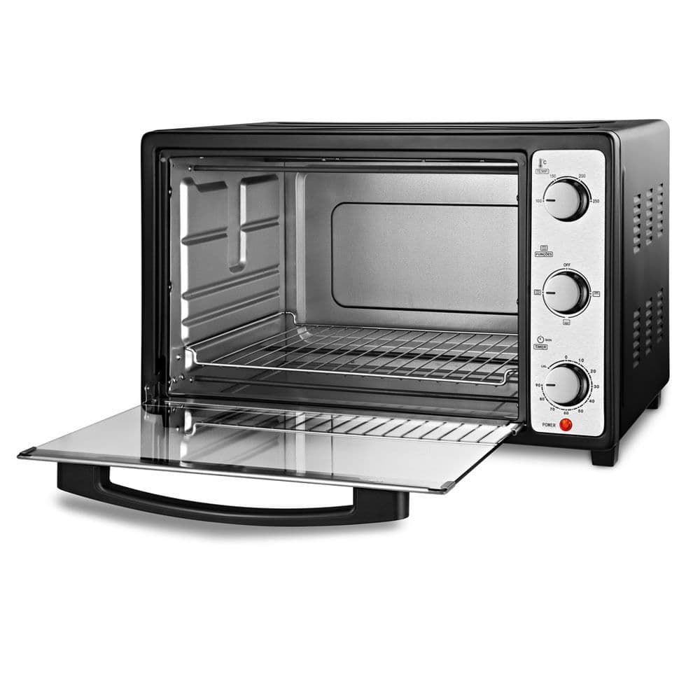 Forno Elétrico 52L Mondial Grand Family II 1800W FRN-52-B Preto e Inox 220V