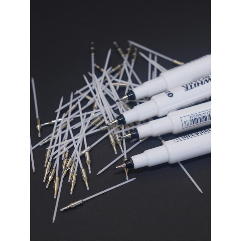 Caneta de substituição para quadro branco de 0.5mm, recarga de ponta de 2mm, caneta Universal substituível para quadro b