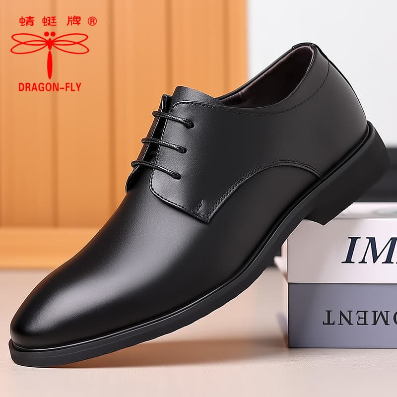 Libélula marca sapatos de couro masculino verão respirável couro genuíno confortável sapatos casuais masculino negócios