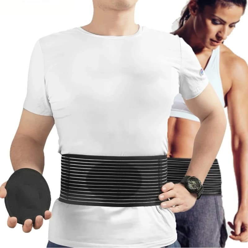 Cinto De Hérnia Umbilical-Para Mulheres E Homens-Pasta Abdominal Suporte De Umbigo