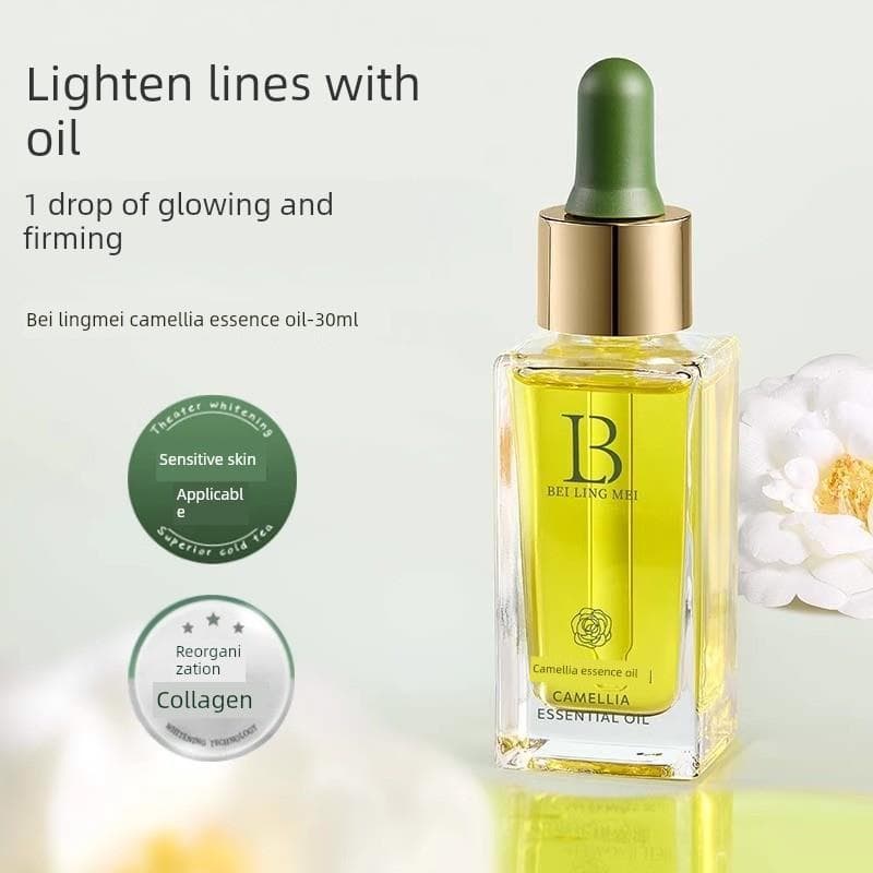 Óleo de essência genuíno com óleo nutritivo óleo essencial da pele óleo de cuidados com a pele facial camélia Anti-envel